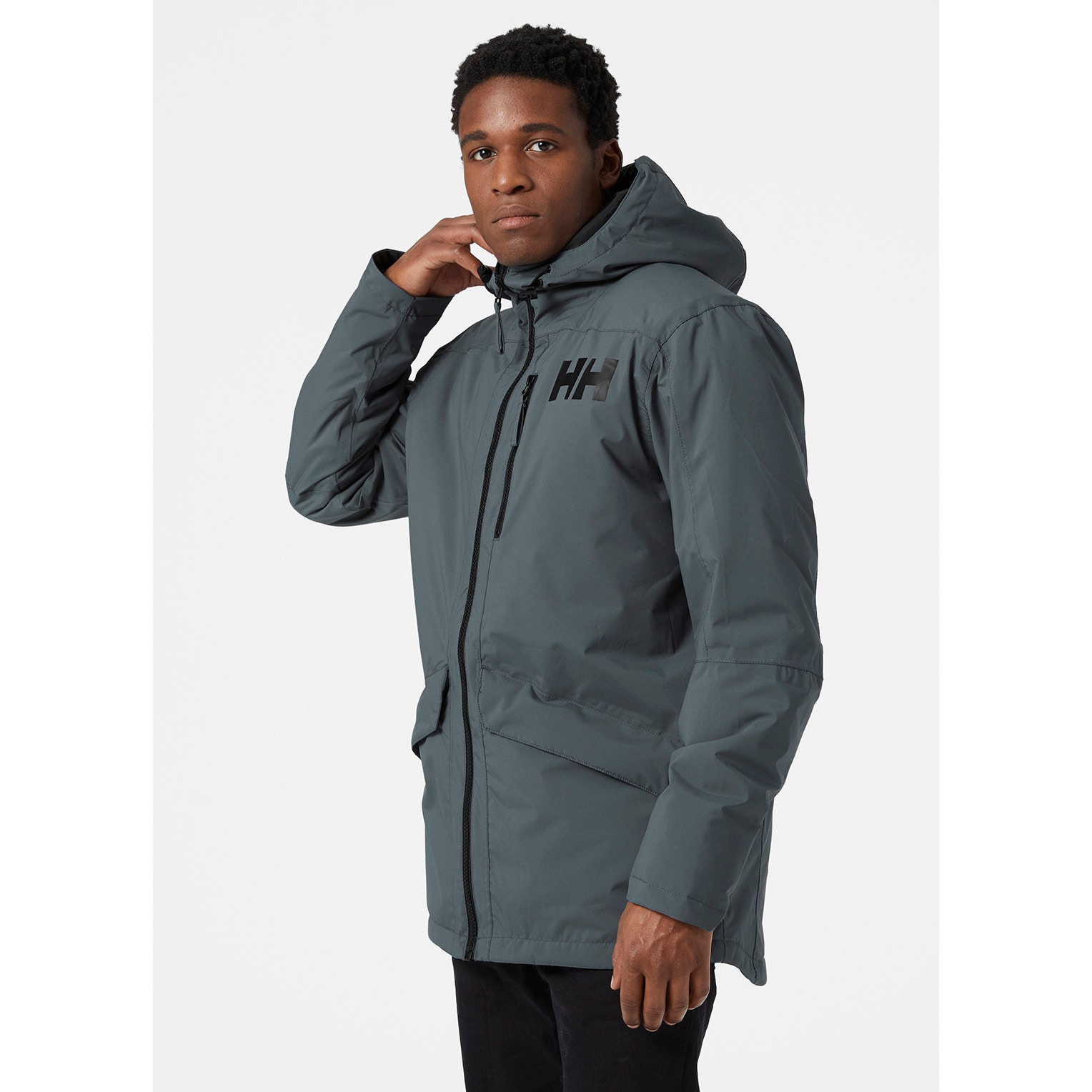 Helly Hansen Active Fall 2 Parka miesten kevytvanutakki storm