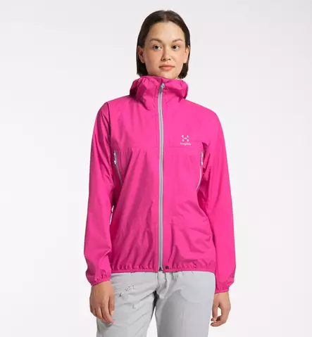 Haglöfs L.I.M Proof Jacket naisten kuoritakki ultra pink - Naisten takit - 41-41-73188414690 - 1
