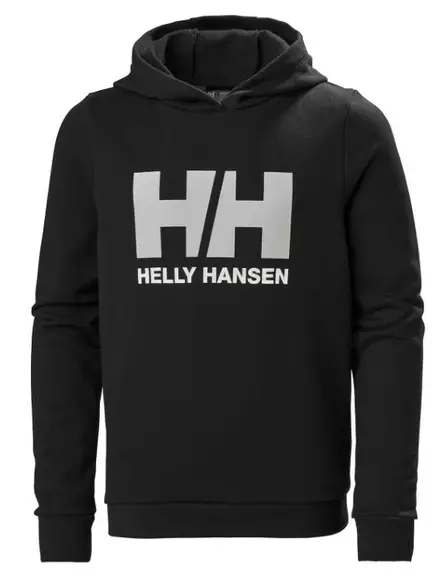 Helly Hansen Logo Hoodie lasten huppari black -  - 41-41-41677-990 - 1