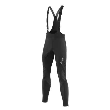 Löffler WS Warm Bib Tights miesten hiihtohousut musta - Miesten urheiluvaatteet - 41-41-27515-990 - 1