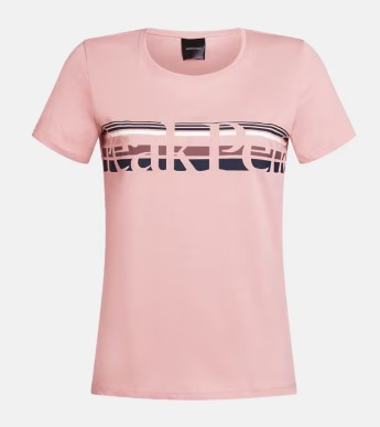 Peak Performance Outdoor Tee naisten t-paita warm blush - Naisten paidat ja yläosat - 41-41-G78767040 - 1