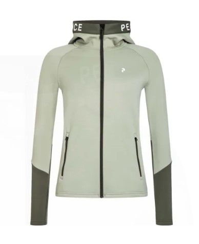 Peak Performance Rider Mid Zip Hood lasten hupparitakki limit green/pine needle -  - 41-41-G78910020 - 1