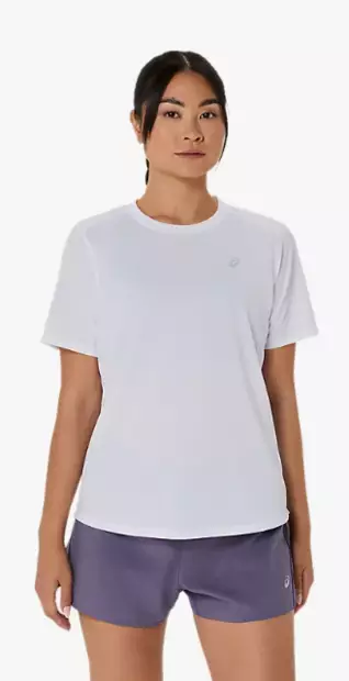 Asics Core SS Top naisten juoksupaita valkoinen - Naisten juoksuvaatteet - 2012D170-100 - 1