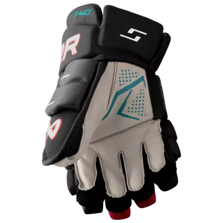 Bauer Supreme F40 JR jääkiekkohanskat musta/punainen - Jääkiekkohanskat - 68869882830 - 2