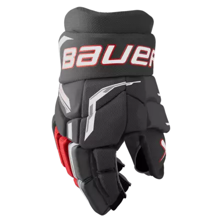 Bauer Supreme F40 JR jääkiekkohanskat musta/punainen - Jääkiekkohanskat - 68869882830 - 1