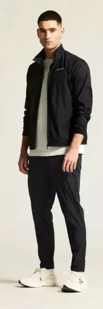 Craft Essence Training Pants 3 miesten treenihousut musta - Miesten treenivaatteet - C17488-9990 - 1