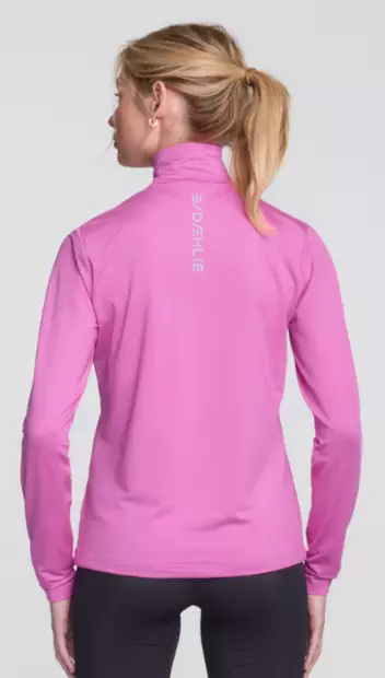 Dahlie Half Zip Tempo naisten juoksupaita pinkki - Naisten juoksuvaatteet - 334072-31600 - 2