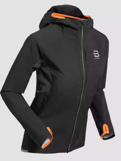 Dahlie Jacket Advance Light naisten juoksutakki musta - Naisten juoksuvaatteet - 333966-99900 - 2