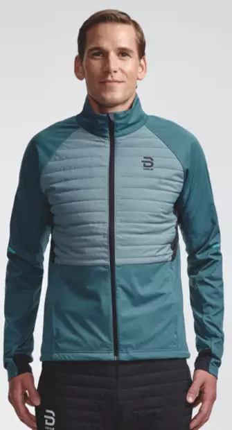 Dahlie Jacket Challenge 3.0 miesten hiihtotakki sinivihreä - Miesten hiihtovaatteet - 334091-26400 - 1