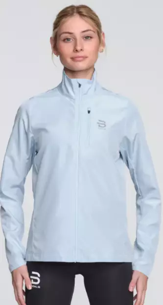 Dahlie Jacket Tempo naisten juoksutakki vaaleansininen - Naisten juoksuvaatteet - 333900-22800 - 1