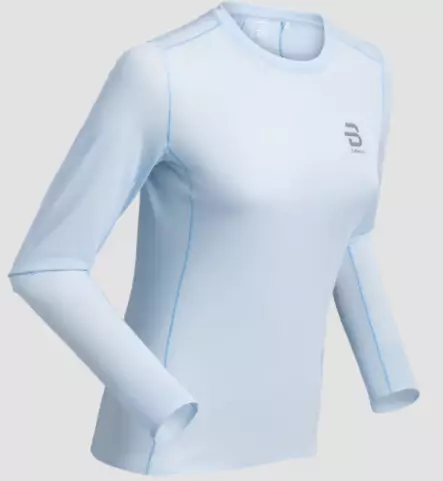 Dahlie Long Sleeve Air naisten juoksupaita vaaleansininen - Miesten juoksuvaatteet - 334048-22800 - 2