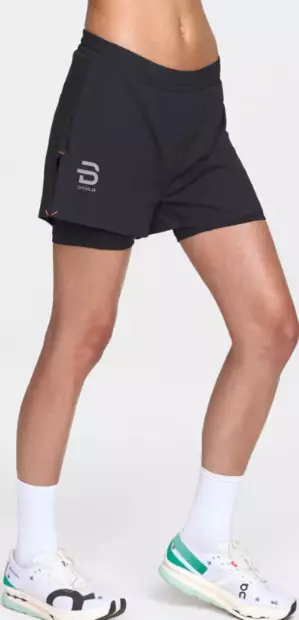 Dahlie Shorts Run 365 naisten juoksushortsit musta - Naisten juoksuvaatteet - 333664-99900 - 1