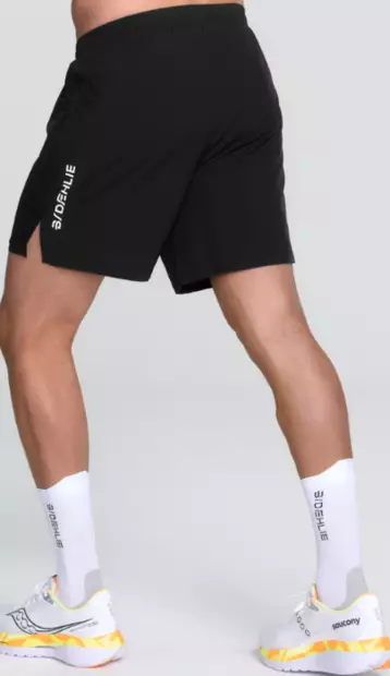 Dahlie Shorts Tempo miesten juoksushortsit musta - Miesten juoksuvaatteet - 334038-99900 - 2