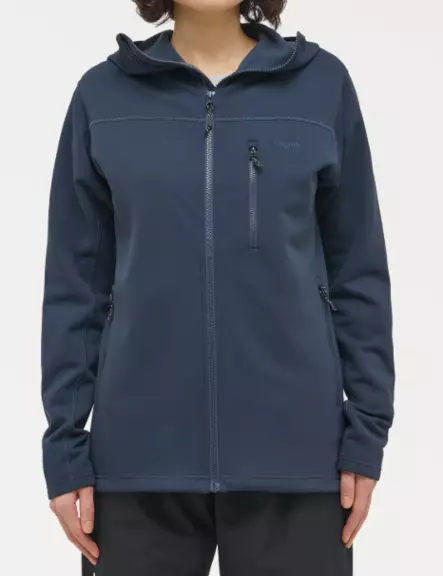 Haglöfs Rosson Mid Hood naisten hupparitakki tummansininen - Naisten urheilupaidat ja hupparit - 73188418410 - 1