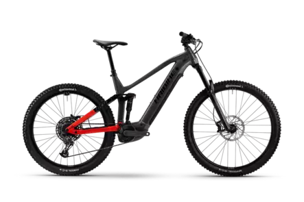 Haibike Allmtn 4 sähkömaastopyörä 2026 silver/red/black - Sähkömaastopyörät - 405462418310 - 1