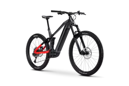 Haibike Allmtn 4 sähkömaastopyörä 2026 silver/red/black - Sähkömaastopyörät - 405462418310 - 2