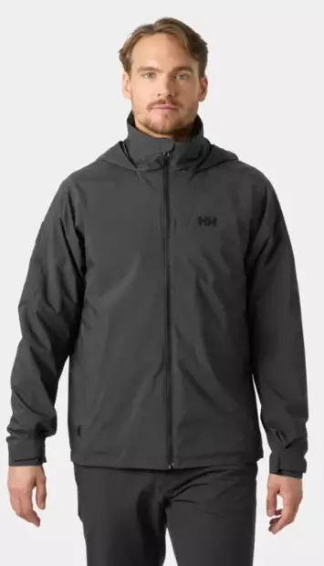 Helly Hansen HP Racing Lifaloft Hooded jacket miesten ulkoilutakki tummanharmaa - Miesten urheilutakit ja puvut - 34594-980 - 1