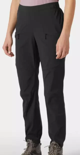Helly Hansen Vinda Light Tur Pant naisten ulkoiluhousut musta - Naisten urheiluhousut - 63300-990 - 1