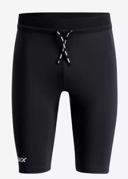 Swix Mile Tights 9inch miesten treenitrikoot musta - Miesten treenivaatteet - 10386-26-10120 - 1