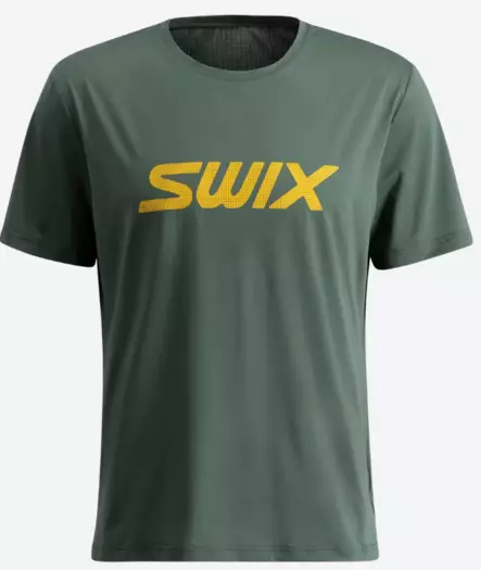 Swix Relay Tee miesten treenipaita vihreä - Miesten treenivaatteet - 10356-26-20600 - 1