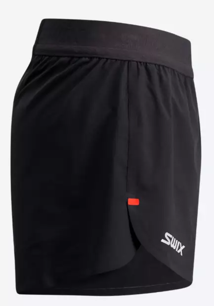 Swix Tempo Shorts 3.5inch naisten juoksushortsit musta - Naisten treenivaatteet - 10338-26-10120 - 2