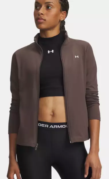 Under Armour Motion Jacket naisten treenitakki ruskea - Naisten treenivaatteet - 6013776-200 - 1