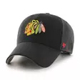 47 Brand Blackhawks MVP NHL lippis musta - Jääkiekko fanituotteet - 887738335310 - 1