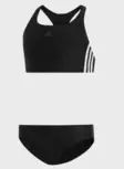 Adidas tyttöjen bikinit FIT 2PC 3S musta - Lasten uima-asut ja uimahousut - 40605151860 - 1