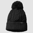Jack Wolfskin Stormlock Pompom pipo blac - Pipot, lippikset ja pannat - 4055001262540 - 2