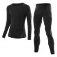 Löffler Set Transtex Warm Hybrid miesten kerrasto musta - Miesten väli- ja alusasut - 90060638370 - 1