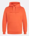 Peak Performance Big Logo Hood miesten huppari oranssi - Miesten urheilupaidat ja hupparit - G79503010 - 1