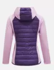 Peak Performance Down Hybrid Hood naisten hybriditakki violetti/pinkki - Naisten takit ja puvut - G79882070 - 2