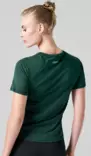 Casall Essential Tee naisten treenipaita tummanvihreä - Naisten treenivaatteet - 24201-570 - 2