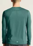 Craft ADV Essence LS Tee 2 miesten juoksupaita vihreä - Miesten juoksuvaatteet - 1914793-6610 - 2