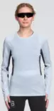 Dahlie Long Sleeve Tech Wool naisten juoksupaita vaaleansininen - Naisten juoksuvaatteet - 334195-22800 - 1