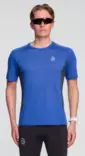 Dahlie T-Shirt Tech Wool miesten juoksupaita sininen - Miesten juoksuvaatteet - 334196-25600 - 1