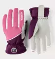 Hestra Jr XC Tracker 5-finger lasten hiihtohanskat pinkki/violetti - Urheiluhanskat - 3004410-920970 - 1