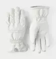 Hestra Primaloft Leather 5 finger talvihanskat valkoinen - Urheiluhanskat - 3003710-030 - 1