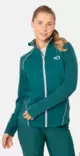 Kari Traa Kari Full Zip Fleece naiisten fleecetakki vihreä - Naisten takit ja puvut - 70486532520 - 1