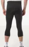 Löffler Bike 3/4 Tights Basic miesten pyöräilyhousut musta - Miesten pyöräilyvaatteet - 28924-990 - 2