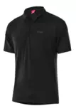 Löffler Poloshirt Tencel miesten pikee musta - Miesten t-paidat - 24719-990 - 1