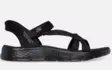 Skechers Go Walk Flex Sandal Illuminate sandaalit musta - Naisten sandaalit - 1976274560 - 1