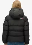 Superdry Hooded Sports Puffer Jacket naisten talvitakki musta - Naisten takit ja puvut - 50630683670 - 2