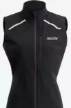 Swix Pace Wind Vest naisten liivi musta - Naisten juoksuvaatteet - 10071-23-10000 - 1