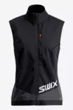 Swix Quantum Windstopper Vest naisten hiihtoliivi musta - Naisten hiihtovaatteet - 10251-25-10120 - 1