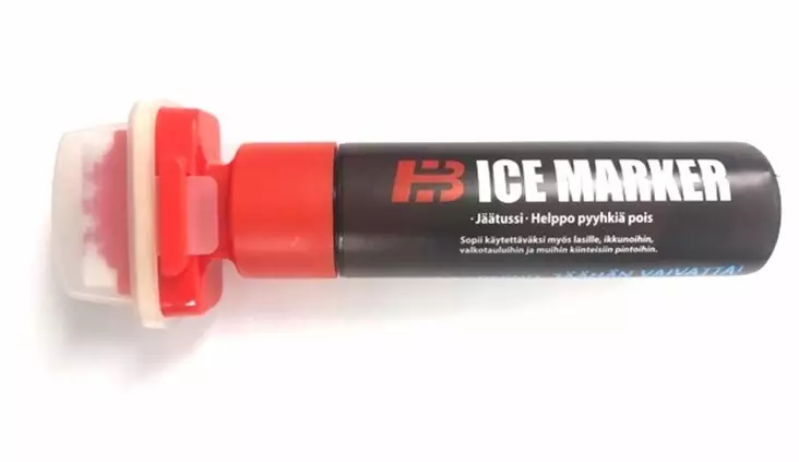 Jäätussi 30mm punainen - Jääkiekkovalmennus ja yleistarvikkeet - 7501214963530 - 1