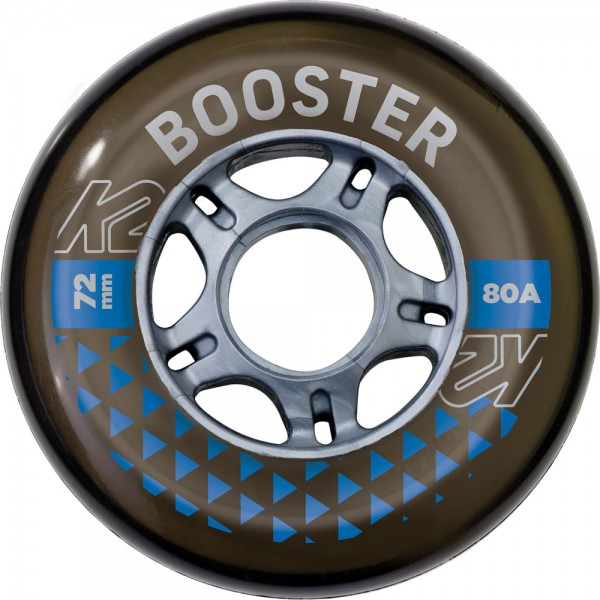 K2 Booster 72mm/80A 8-pack rengassarja + - Rullaluistelu ja -lautailu - 886745946670 - 1