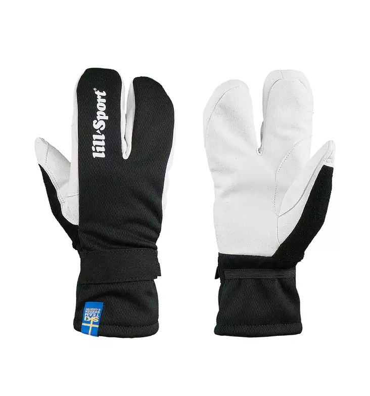 Lillsport kolmisormihanskat Lobster musta - Urheiluhanskat - 73932666170 - 1