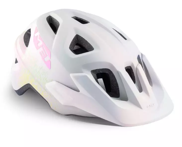MET Eldar pyöräilykypärä iridescent whit - Lasten pyöräilykypärät - 8015190259710 - 1