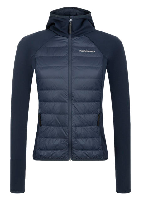 Peak Performance Down Hybrid Hood naisten hybriditakki tummansininen - Naisten takit ja puvut - G78484040 - 1